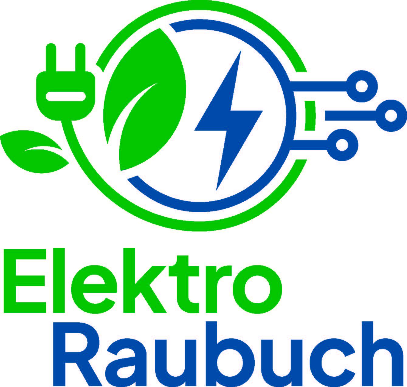 Das Bild zeigt das Logo von Elektro Raubuch.